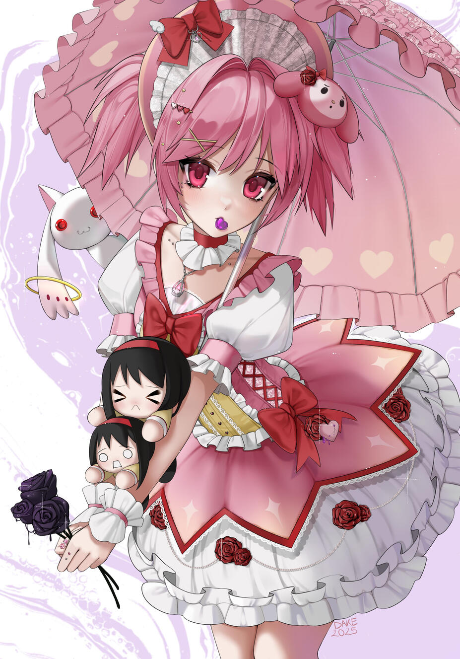 [Madoka Hime lolita outfit] fan art, 2025