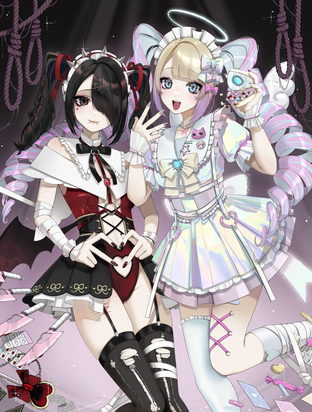 [Needy Girls Mahou shoujo outfits] fan art, 2024
