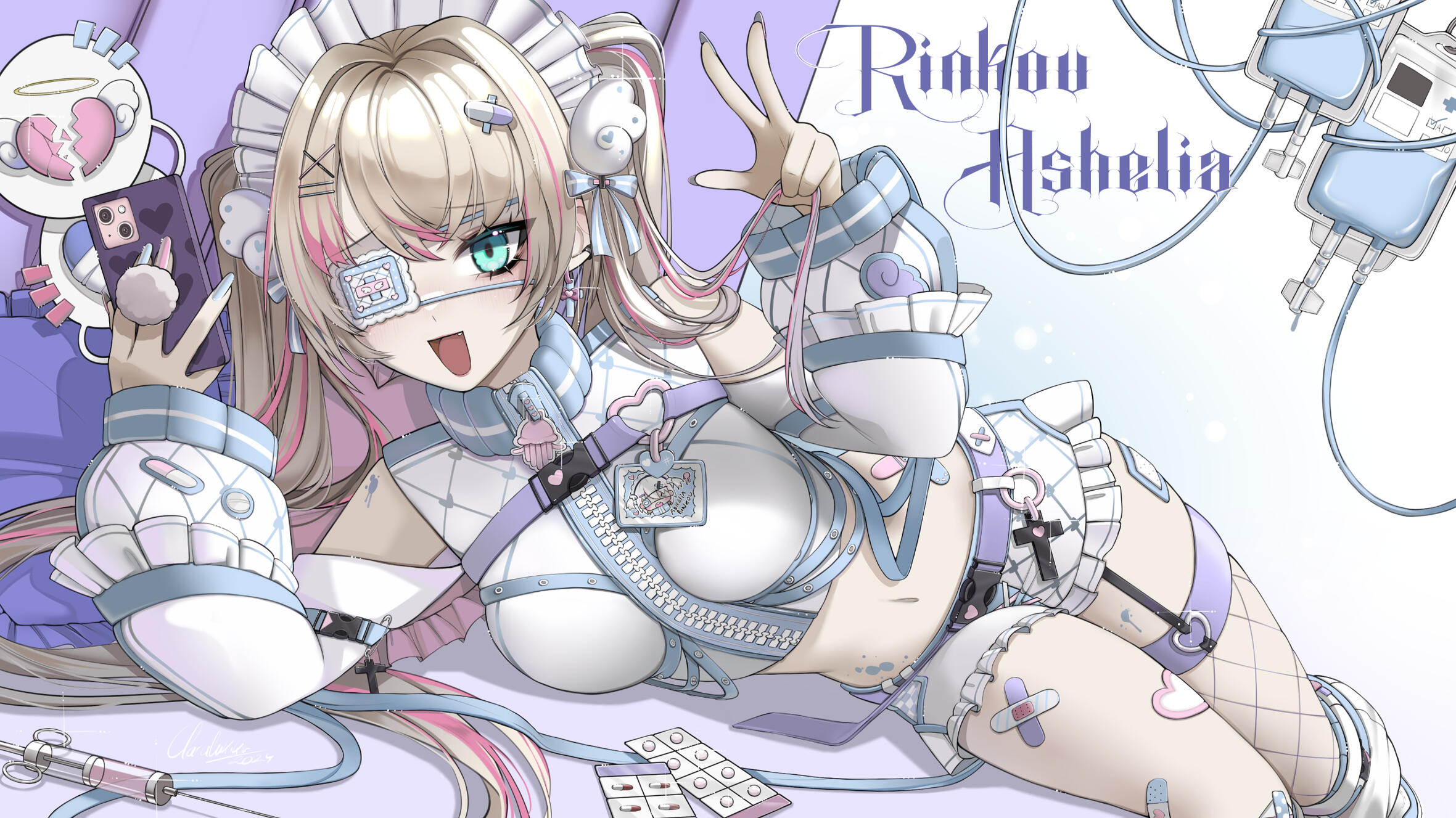 [Tenshi kawaii Ashelia] commission work, 2024