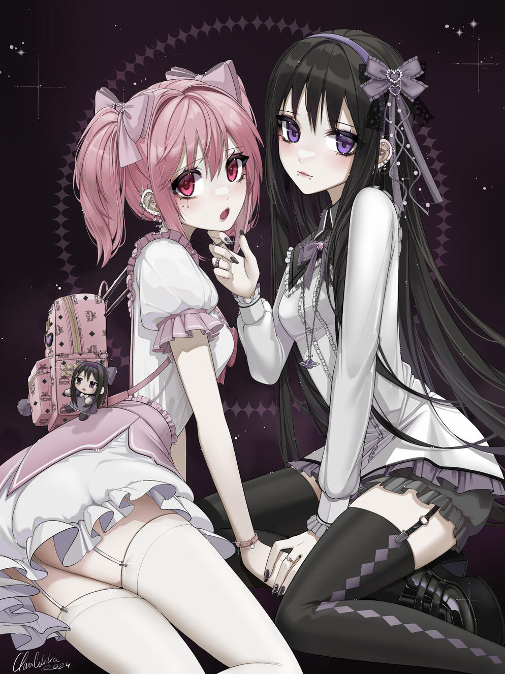 Madoka and Homura